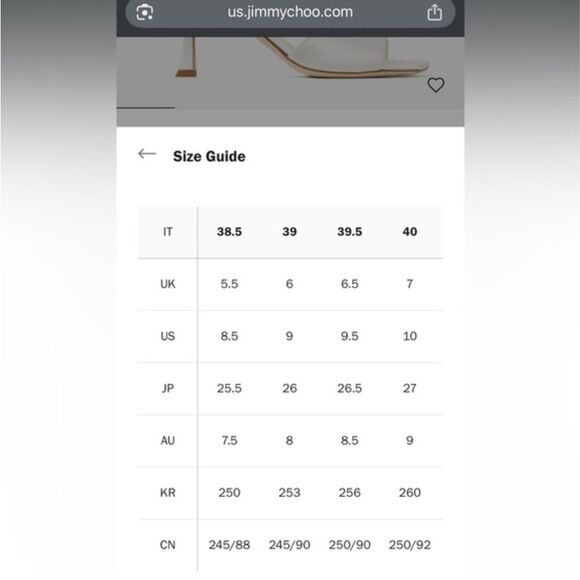 Jimmy Choo Silver Heels with Elegant Curved Design - Picture 13 of 14